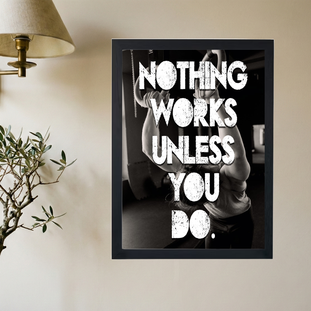 Unless You Do' Poster V2 - Mockup 2