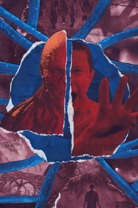 Stranger Things 4 Collage Poster