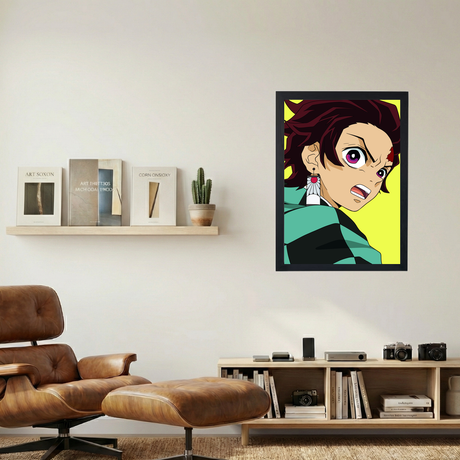 Demon Slayer x Tanjiro Kamado Poster - Mockup 1
