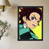 Demon Slayer x Tanjiro Kamado Poster - Mockup 2