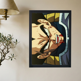 Dragon Ball Z x Vegeta 'Before Destruction' Poster - Mockup 2