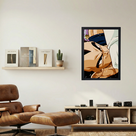 Dragon Ball Z x Vegeta 'Is That All?' Poster - Mockup 1