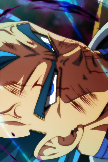 Dragon Ball Z x Vegeta Berserk Poster