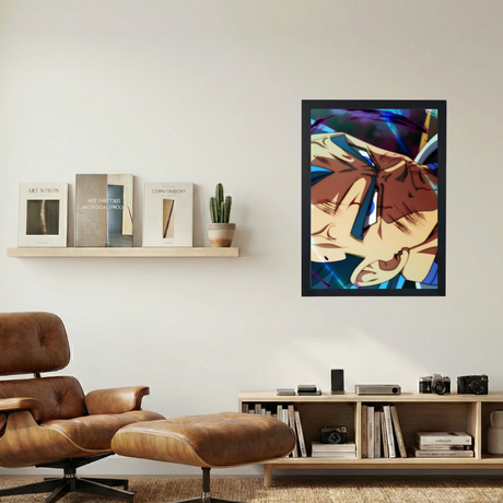 Dragon Ball Z x Vegeta Berserk Poster - Mockup 1