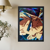 Dragon Ball Z x Vegeta Berserk Poster - Mockup 2