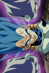 Dragon Ball Z x Vegeta Blue Shinka Poster