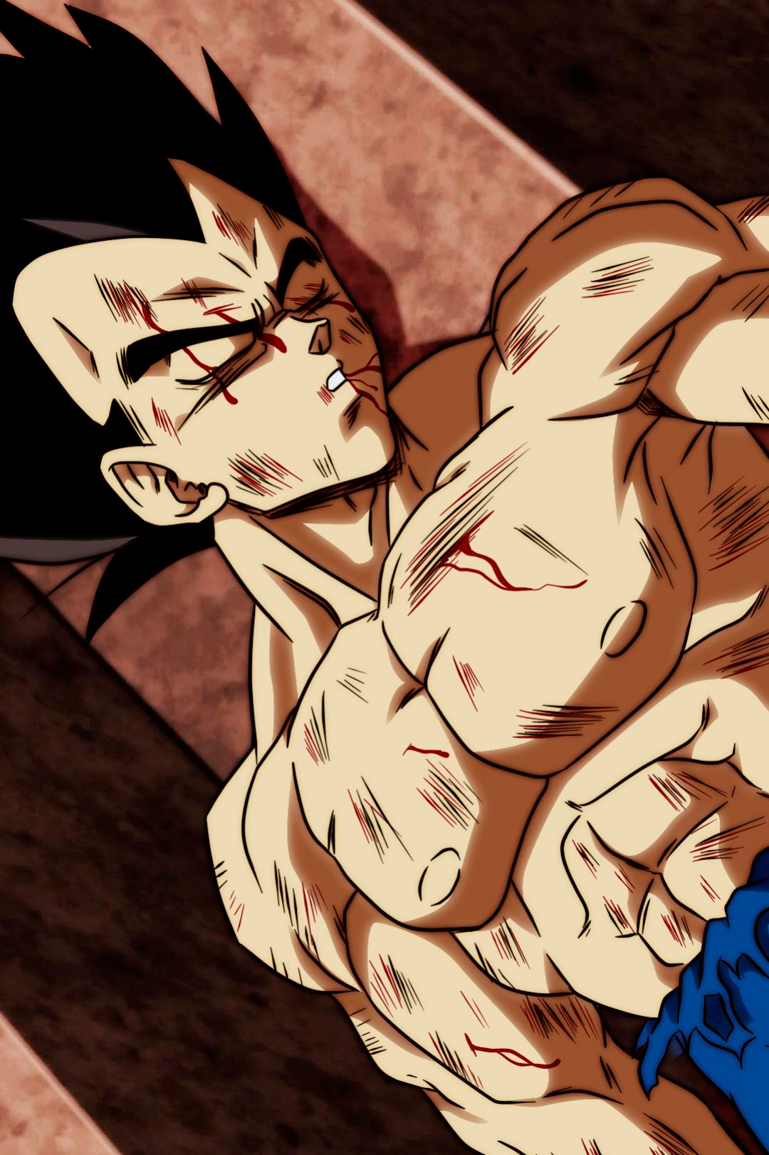 Dragon Ball Z x Vegeta 'Damaged' Poster