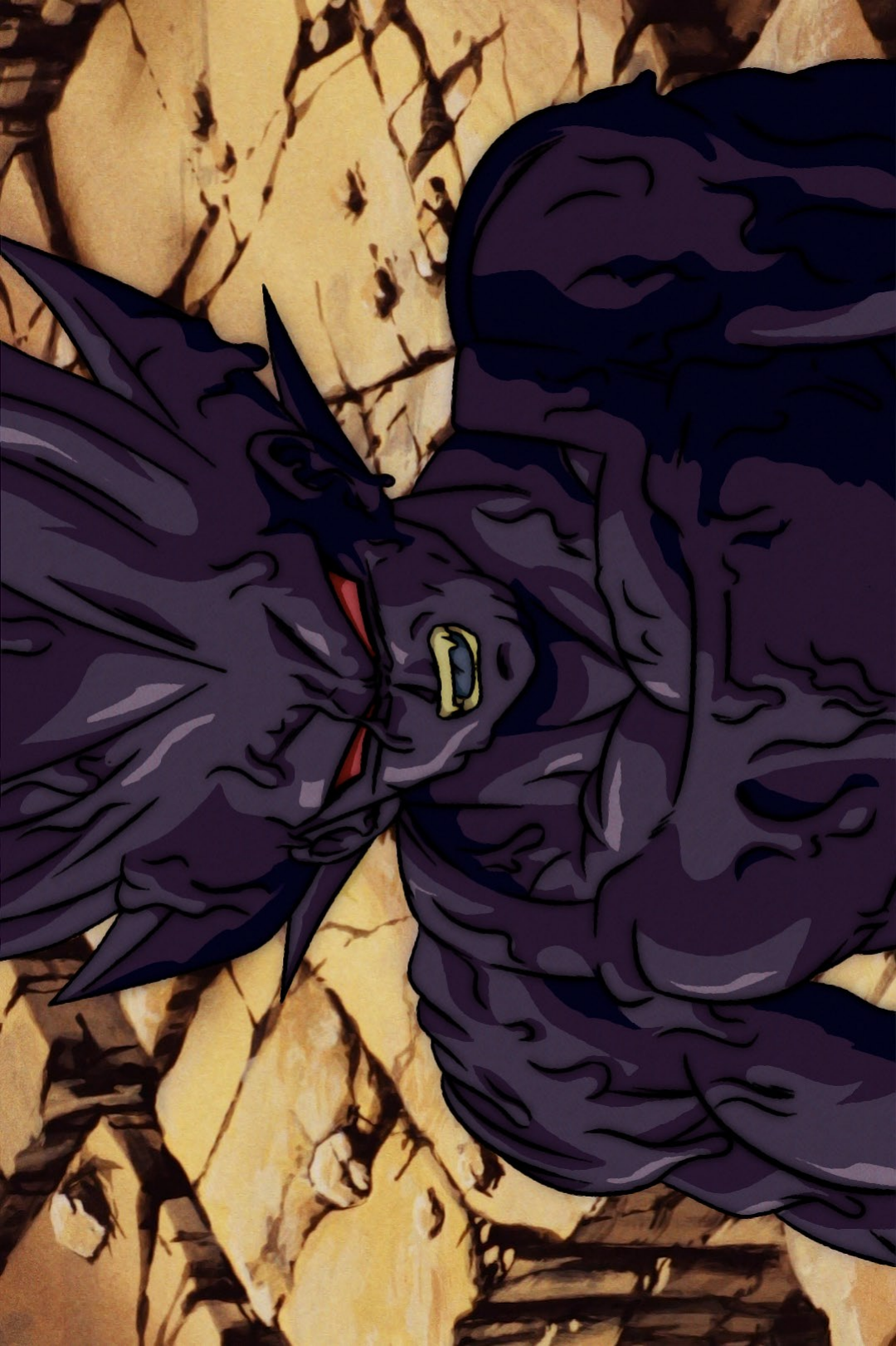 Dragon Ball Z x Vegeta Purple Poster