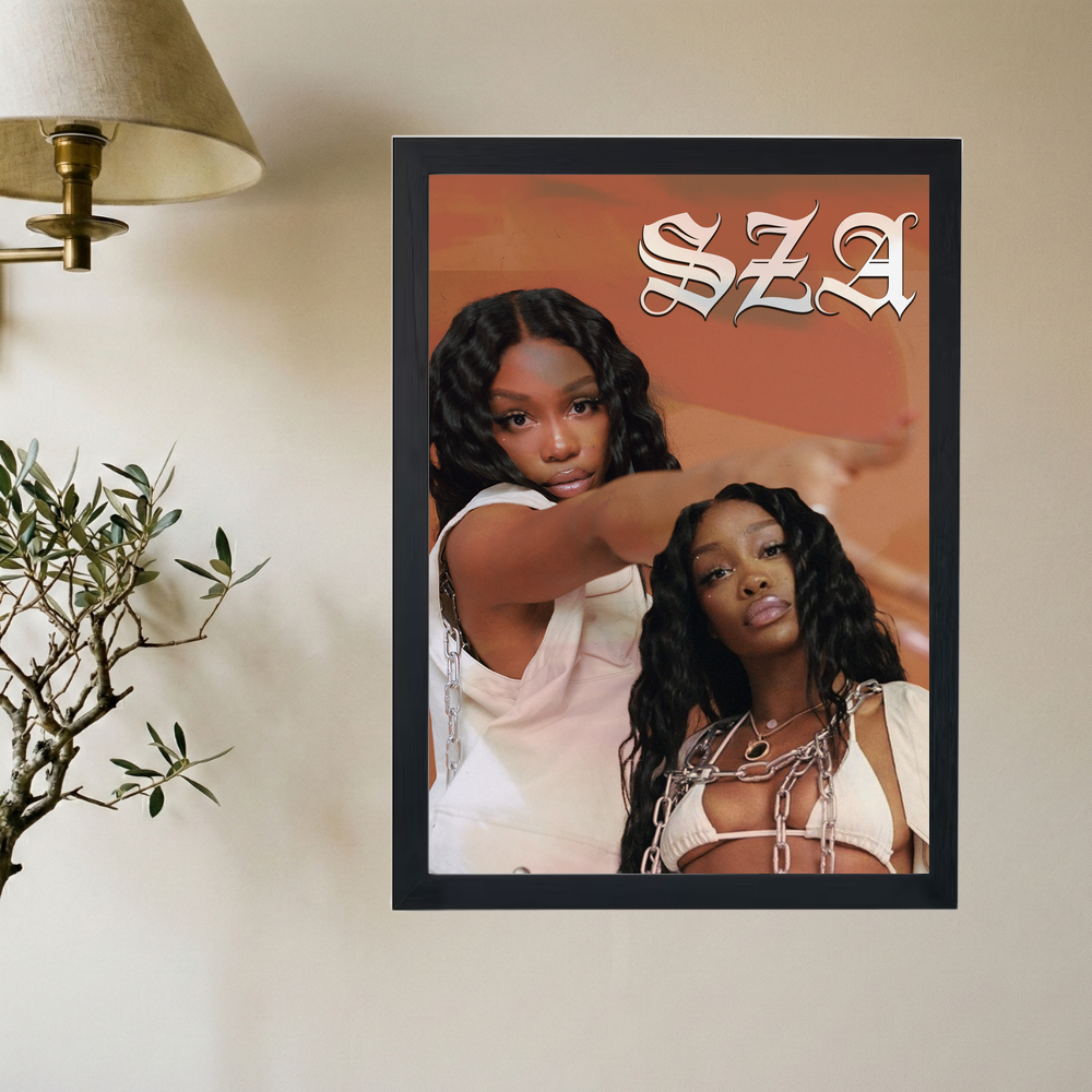 SZA 'Cocoa' Poster - Mockup 2