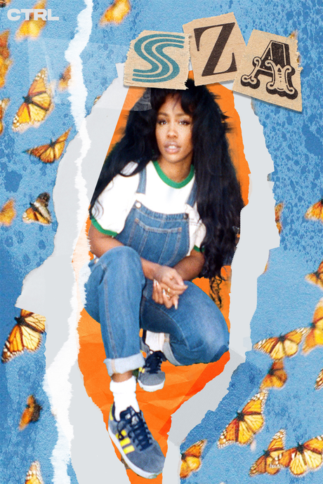 SZA 'Scrapbook' Poster
