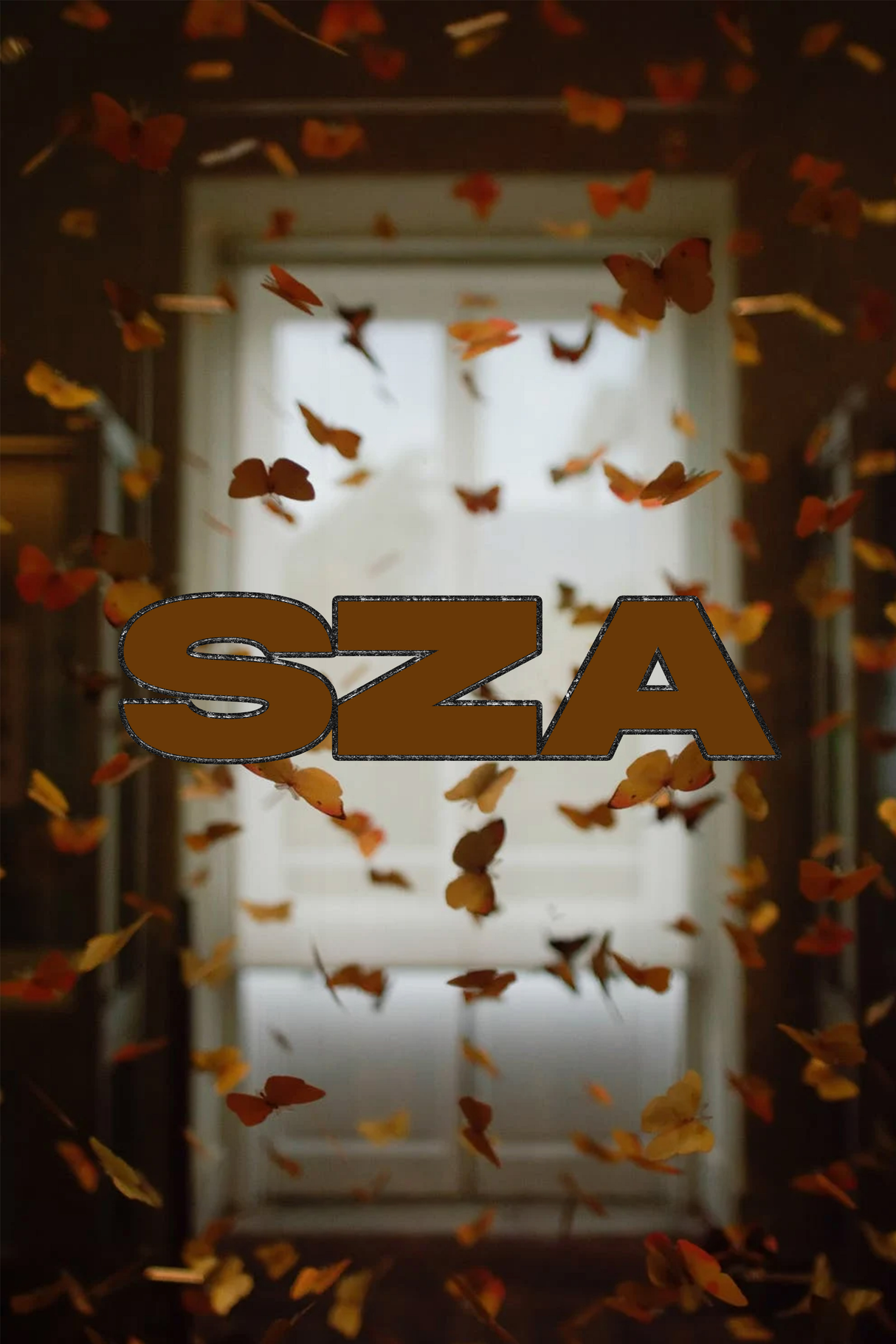 SZA 'Autumn Butterflies' Poster