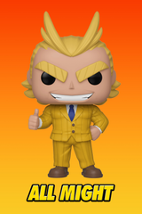 My Hero Academia 'All Might Funko' Poster