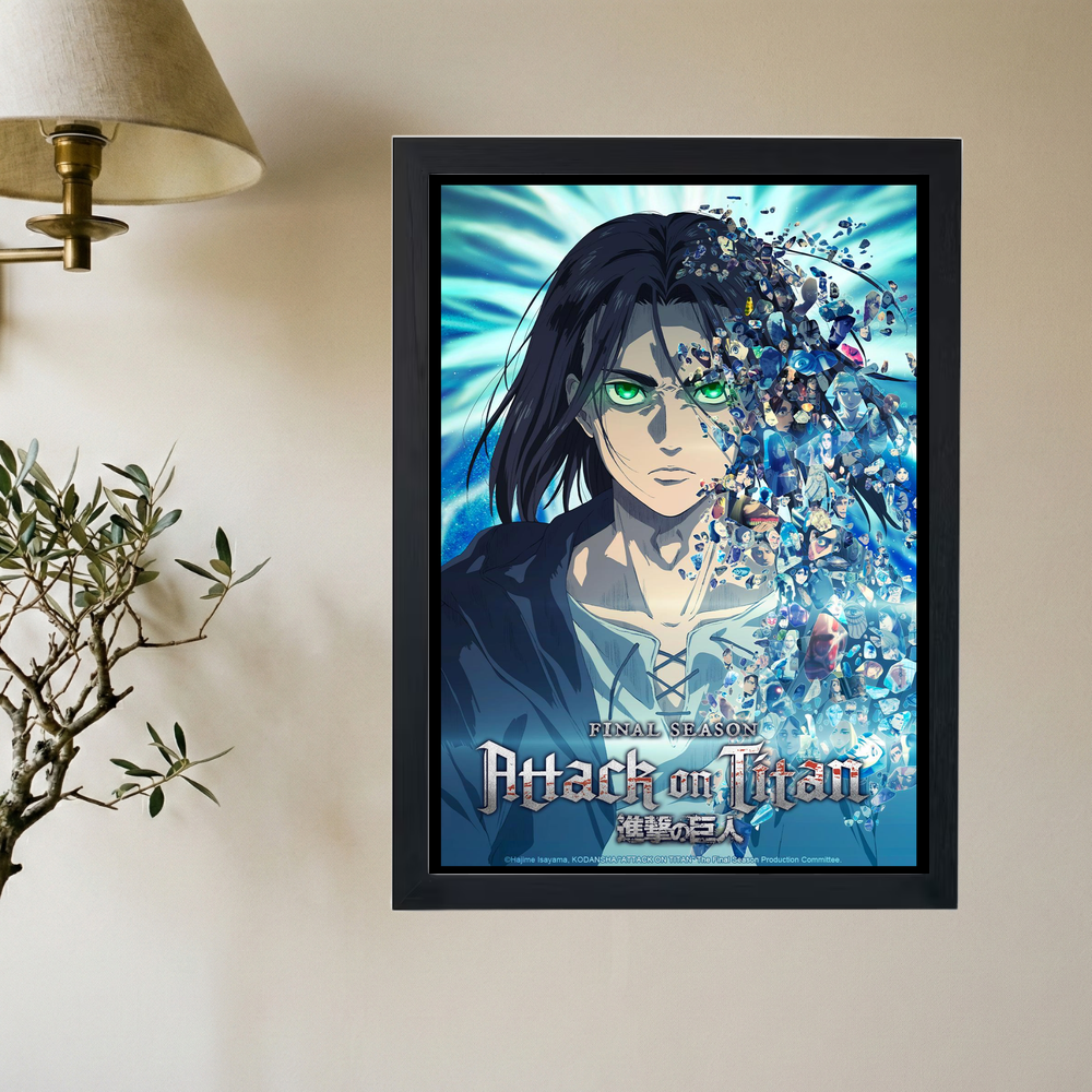 Attack On Titan 'Final Season' Poster - Mockup 2