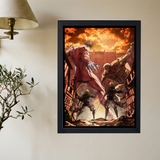 Attack On Titan 'Battle' Poster - Mockup 2