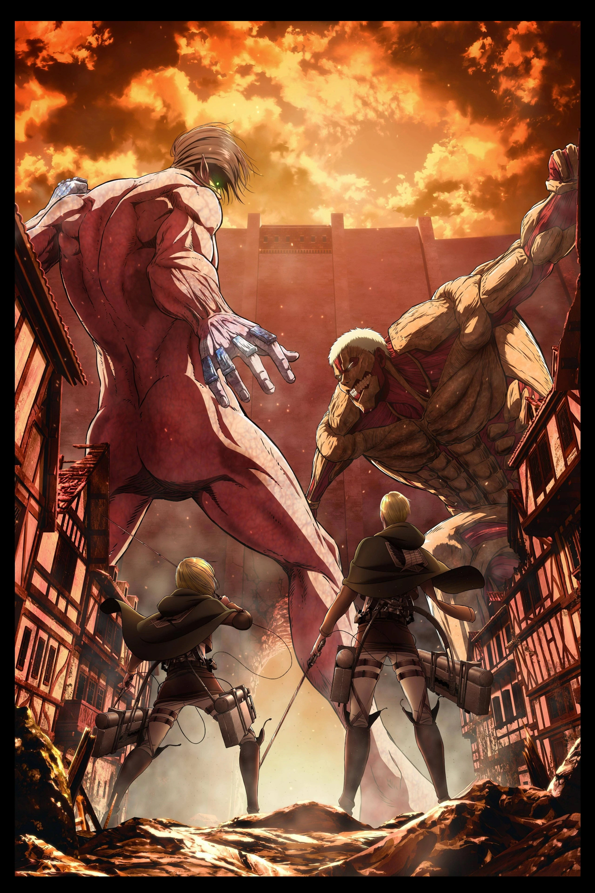 Attack On Titan 'Battle' Poster