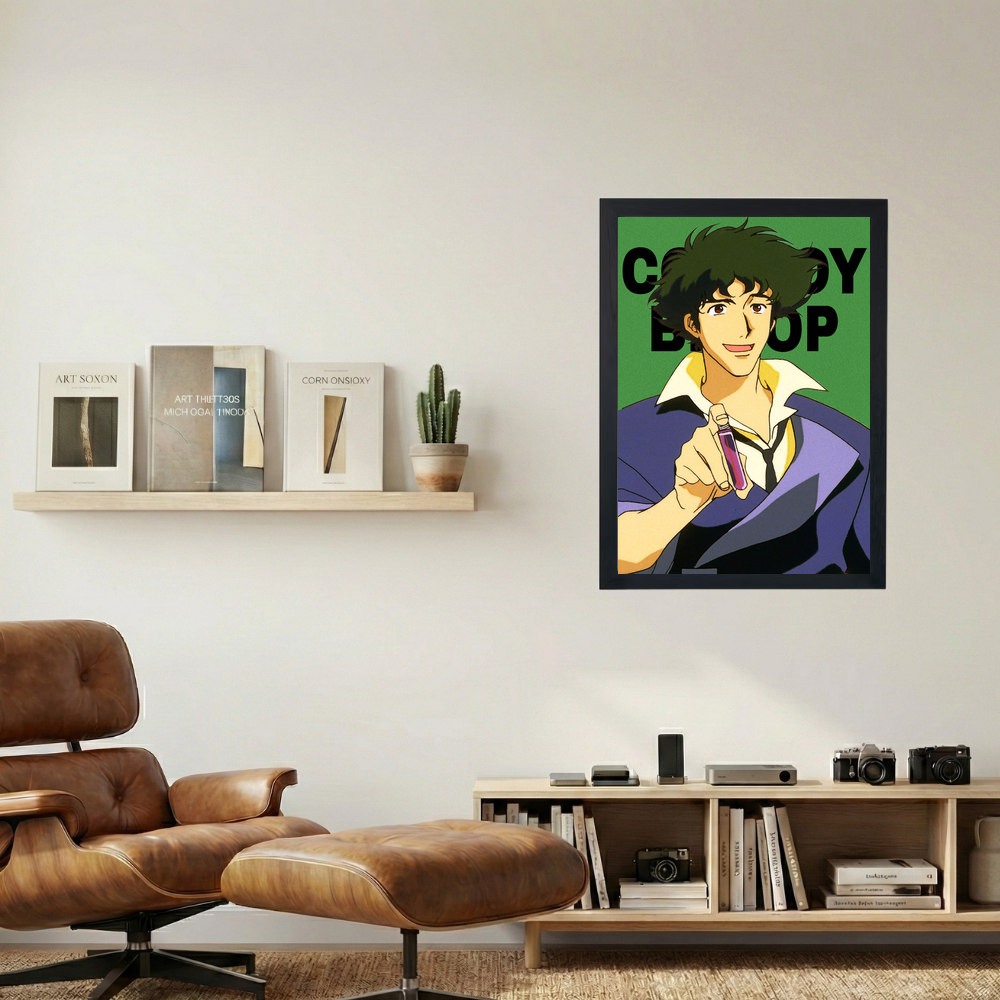 Cowboy Bebop 'Spike' Poster - Mockup 1
