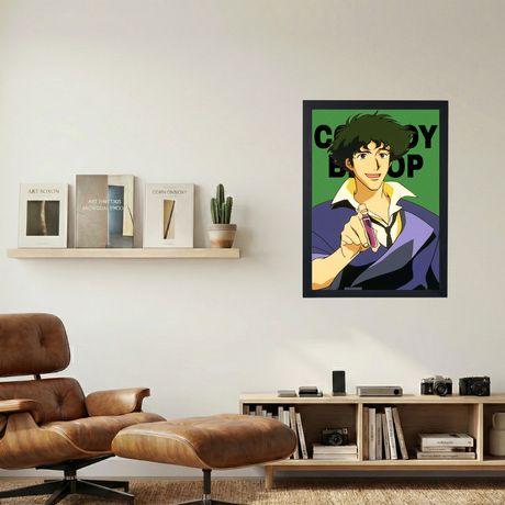 Cowboy Bebop 'Spike' Poster - Mockup 1