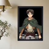 Attack On Titan x Eren Yeager 'Strapped' Poster - Mockup 2