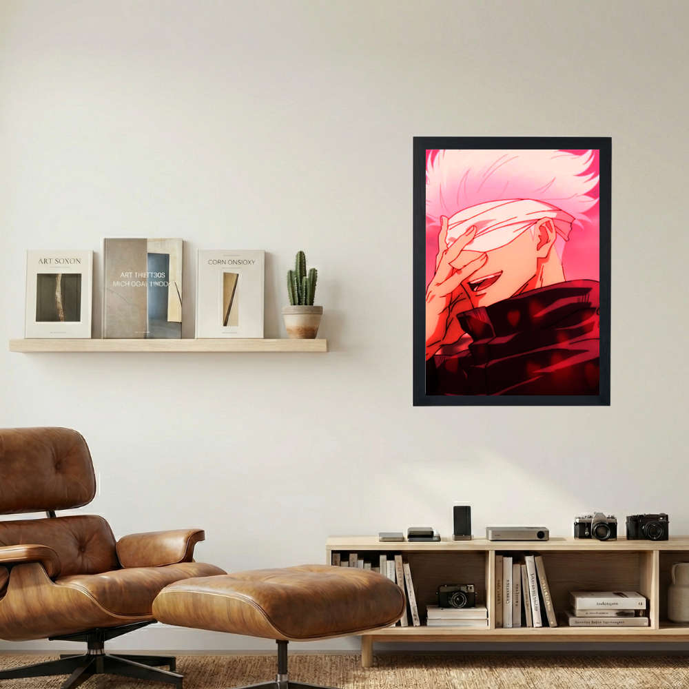 Jujutsu Kaisen x Satoru Gojo Poster V2 - Mockup 1