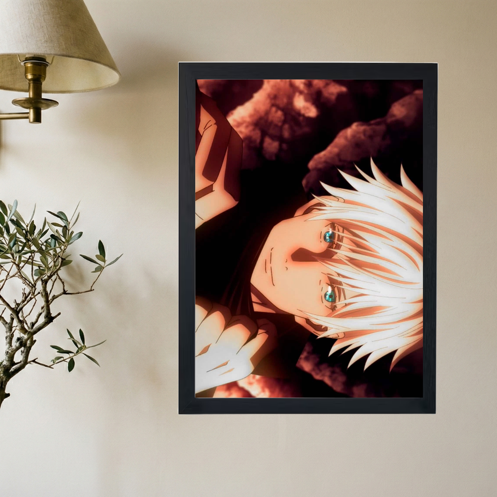 Jujutsu Kaisen x Satoru Gojo Poster V3 - Mockup 2