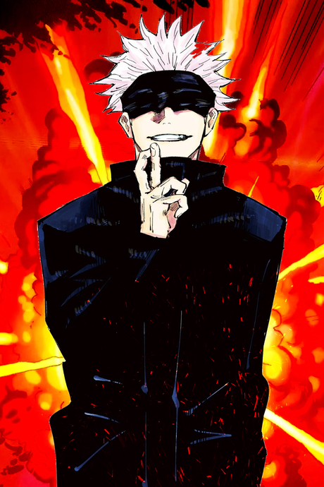 Jujutsu Kaisen x Satoru Gojo 'Explosion' Poster