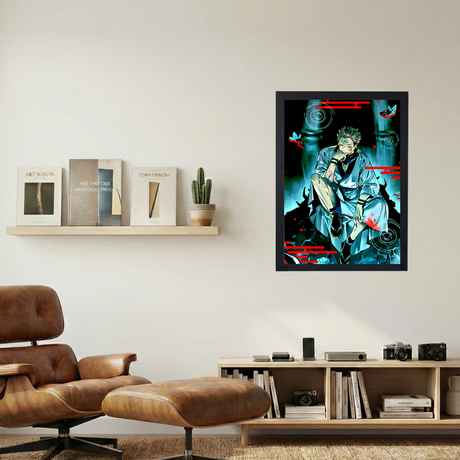 Jujutsu Kaisen x Sukuna Poster - Mockup 1