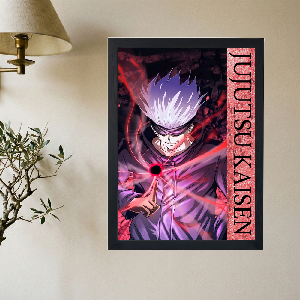 Jujutsu Kaisen 'Fingertips' Poster - Mockup 2