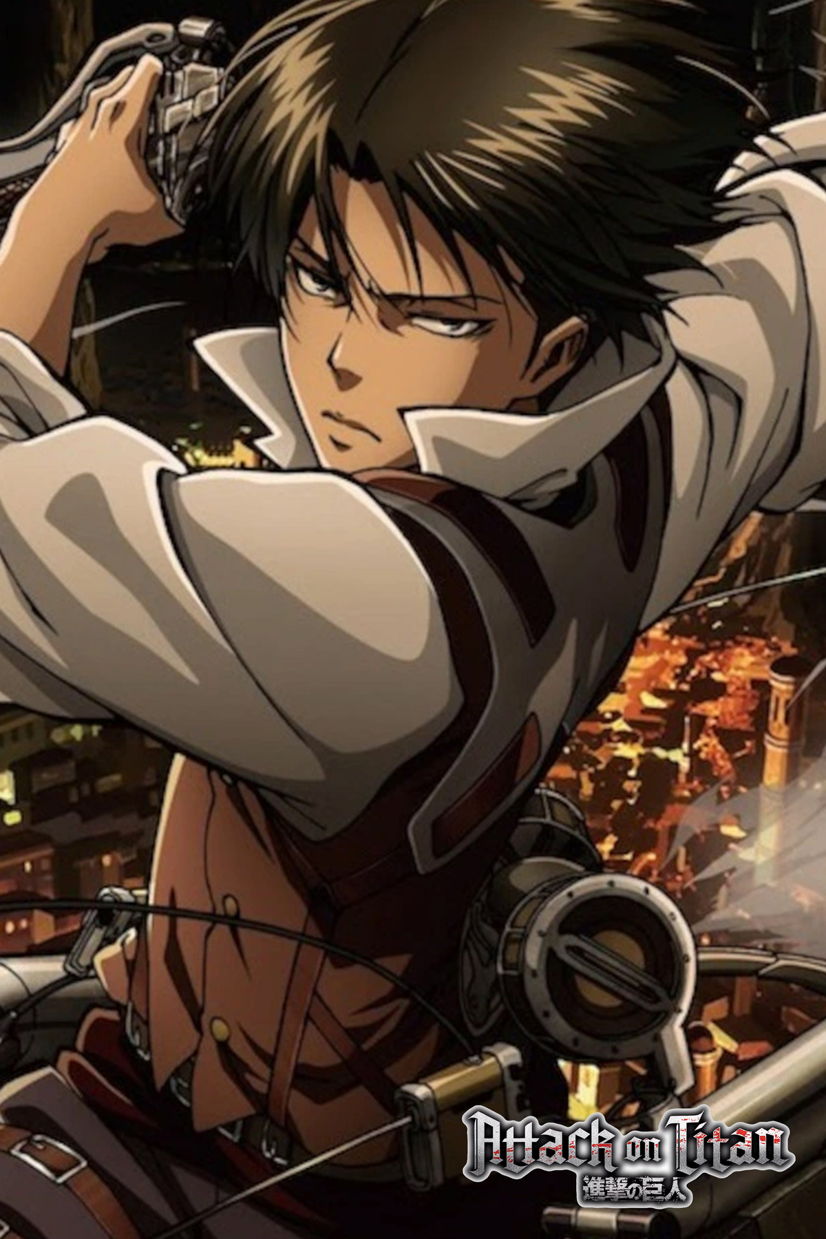 Attack On Titan x Levi Ackerman Poster V2