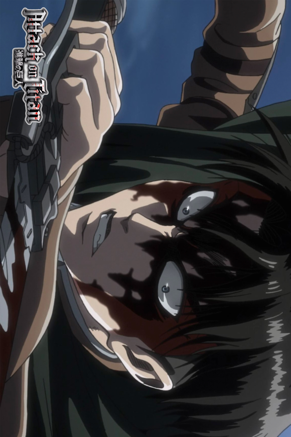 Attack On Titan x Levi Ackerman 'Bloodshed' Poster - Mockup 1