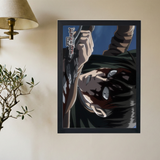 Attack On Titan x Levi Ackerman 'Bloodshed' Poster - Mockup 2