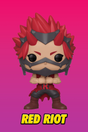My Hero Academia x Red Riot Funko Poster