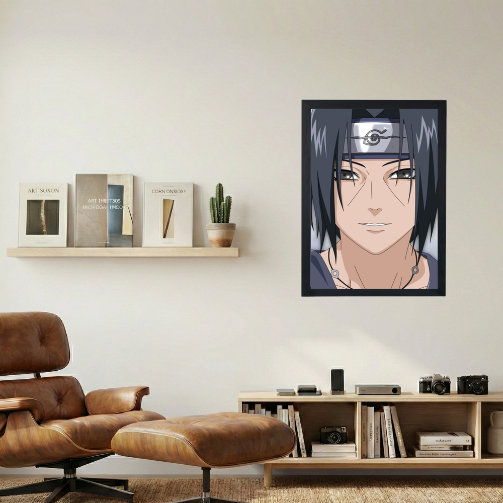 Sasuke 'Portrait' Poster - Mockup 1