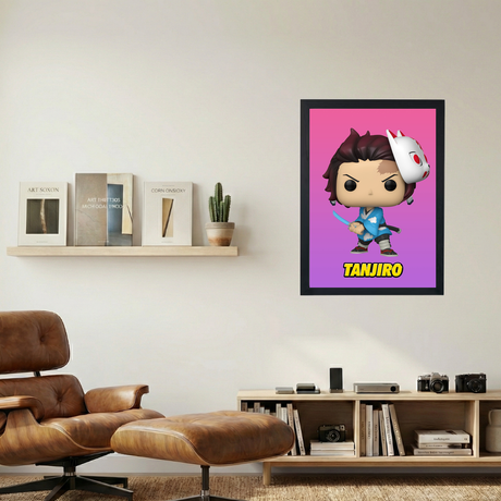 Demon Slayer x Tanjiro Funko Poster - Mockup 1