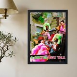 A$AP Rocky x Rihanna 'Ghetto Love Tale' Poster - Mockup 2