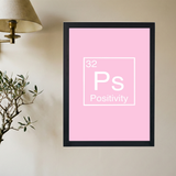 Positivity' Element Poster - Mockup 2