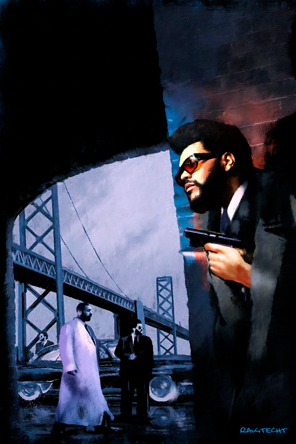 The Weekend x Post Malone 'One Right Now' Painting Poster