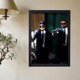 Drake x Michael Jackson 'Pop Fiction' Painting Poster - Mockup 2