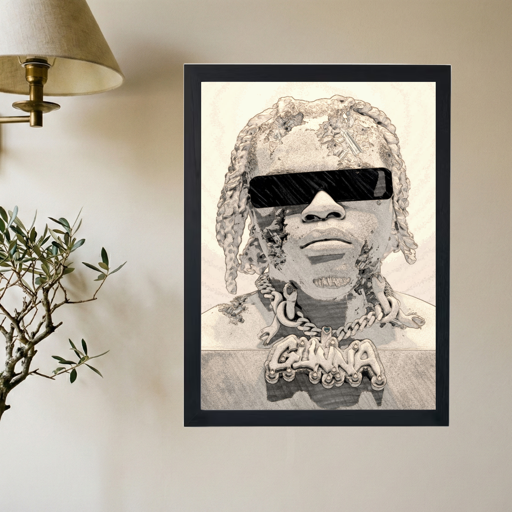 Gunna 'DS4EVER' Poster - Mockup 2