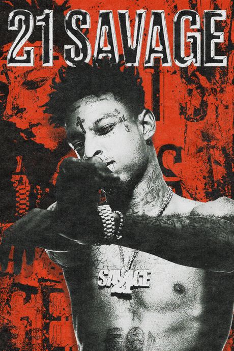 21 Savage 'Shooter' Poster