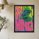 On My Mind' Poster - Mockup 2