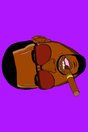 Kanye West 'Sunglasses & Cigars' Poster
