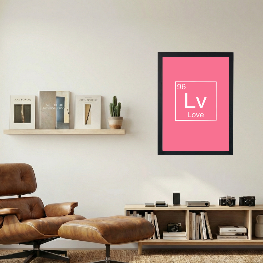 Love' Element Poster - Mockup 1