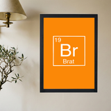 Brat' Element Poster - Mockup 2