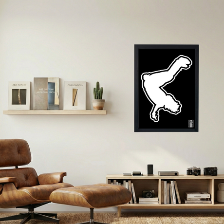 Playboi Carti 'Die Lit All White' Poster - Mockup 1