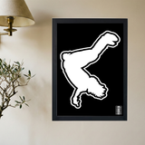 Playboi Carti 'Die Lit All White' Poster - Mockup 2