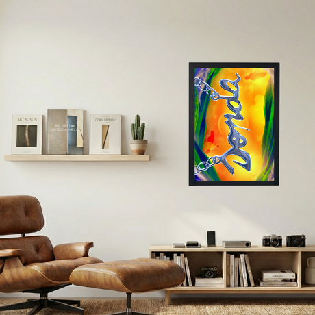 Kanye West 'Donda Chain' Poster - Mockup 1