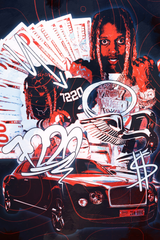 Lil Durk 'Chains Cash Cars' Poster