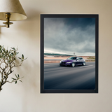 BMW M3 'Highway Drivin' Poster - Mockup 2