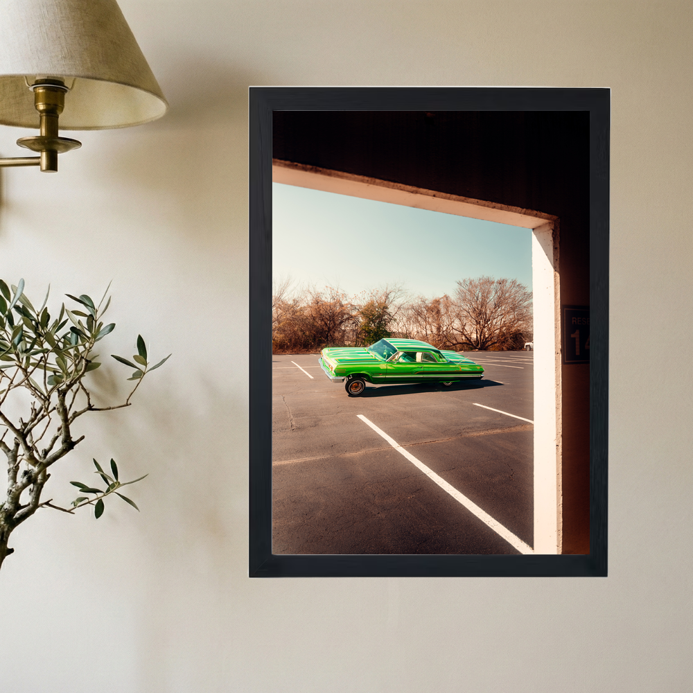Chevy Impala 'Lean Wit Me' Poster - Mockup 2
