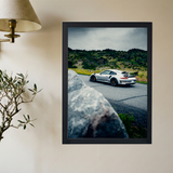Porsche GT3RS 'Grey Skies' Poster - Mockup 2